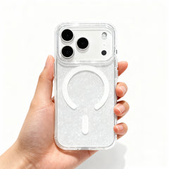 Crystal Glitter Magnetic MagSafe Phone Case for iPhone