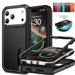 Wagmade Heavy Duty Rugged Case with Built-in Kickstand