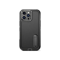 Full back view of heavy duty shockproof case with reinforced corners and matte finish.