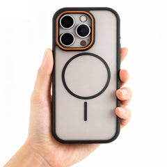Contrast Color Magnetic MagSafe Phone Case for iPhone