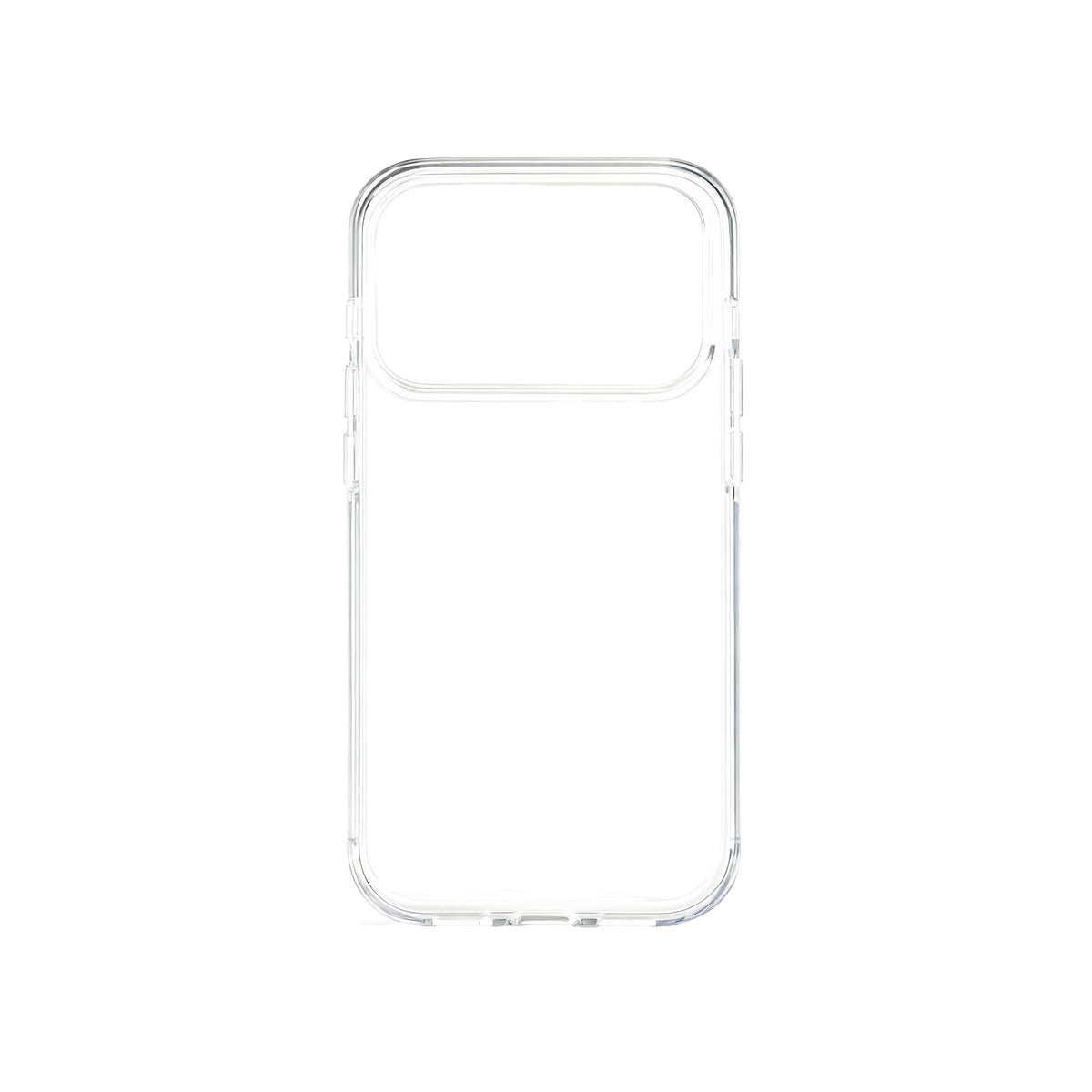 Crystal Clear Anti-Yellowing Shockproof Phone Case for iPhone - Transparent