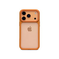 Wagmade Translucent Matte Case for iPhone 17 Pro Max - Sunset Orange Back Cover