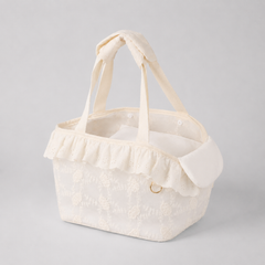 Lace Mini Pet Carrier - Side View