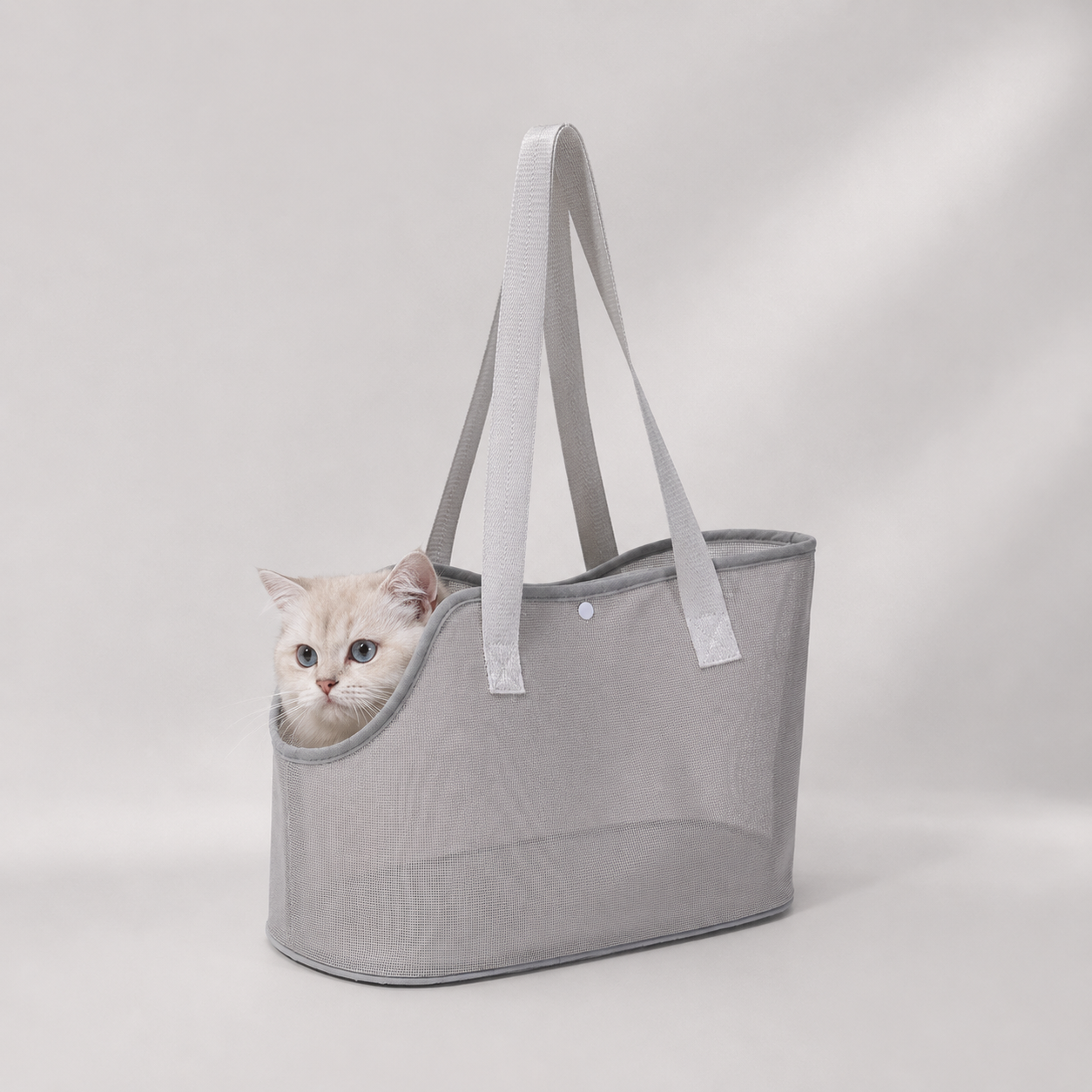 Mesh Travel Pet Carrier - with Pet
