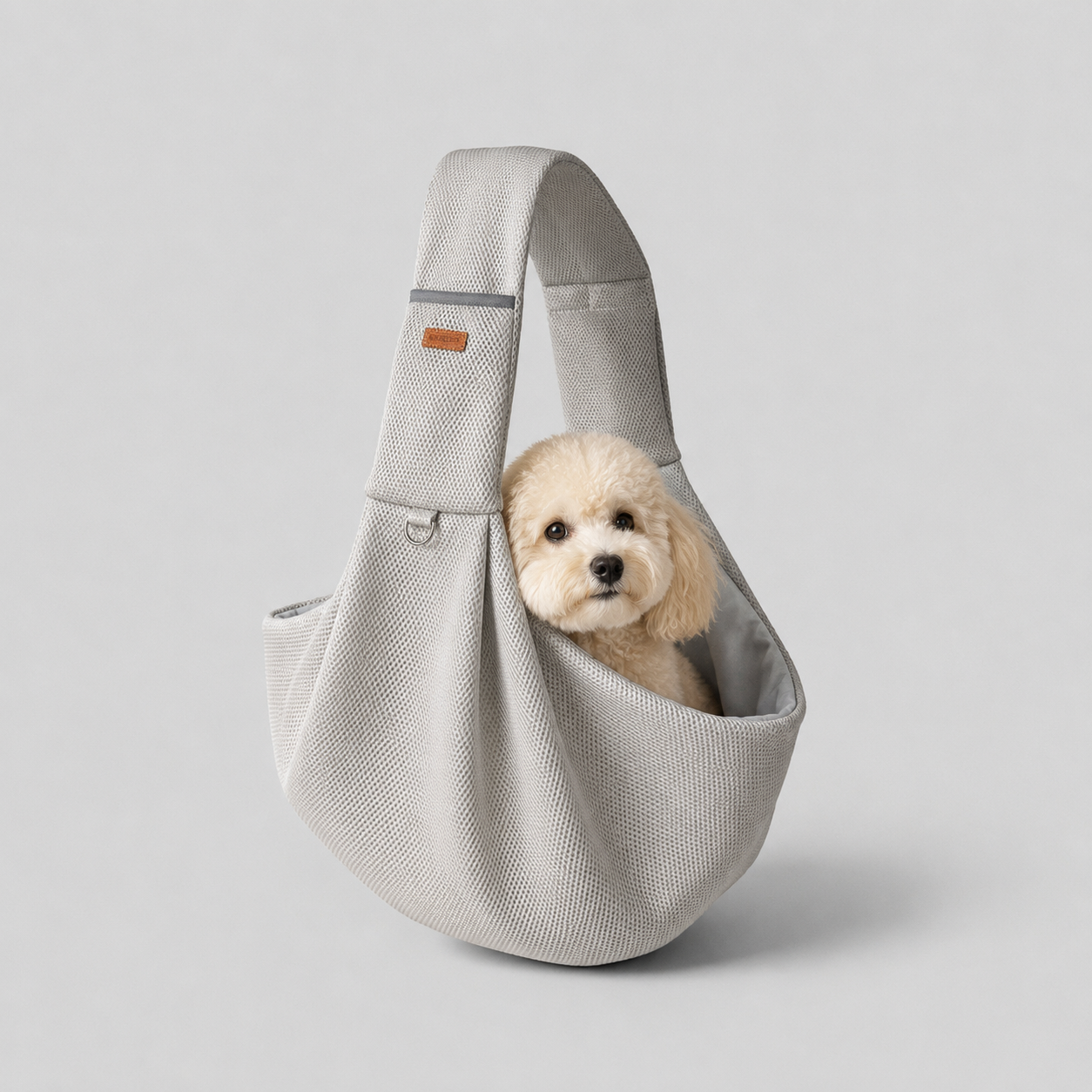 Lightweight Mesh Pet Sling - with Pet