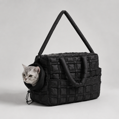 Puffer Pet Shoulder Bag - with Pet