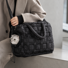 Puffer Pet Shoulder Bag - Lifestyle