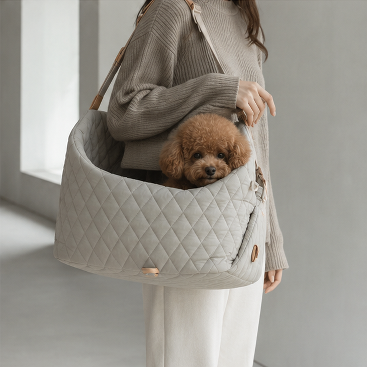 Convertible Travel Pet Tote - Lifestyle