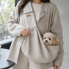 Lightweight Mesh Pet Sling - Lifestyle