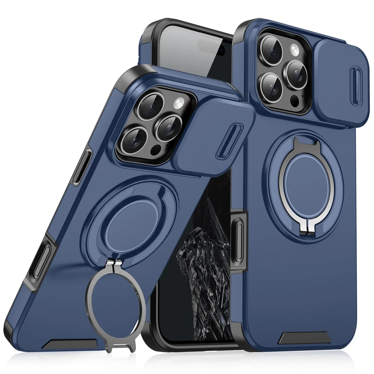 Rugged Armor Case with Slide Camera Cover